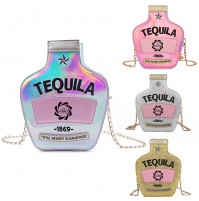 Tequila Bottle Shaped Shoulder Handbag