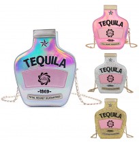 Tequila Bottle Shaped Shoulder Handbag